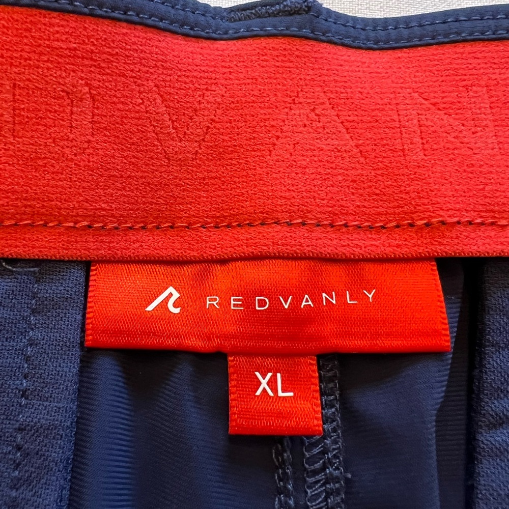 Redvanly Navy and Red Shorts XL